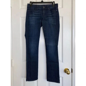 New York & Company Modern Fit Petite Blue Jeans